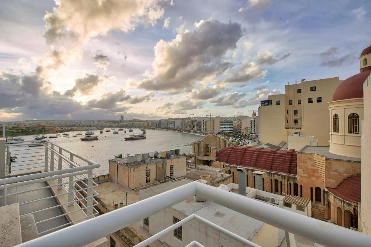 Sliema Sea View Penthouse By Jl Apartment